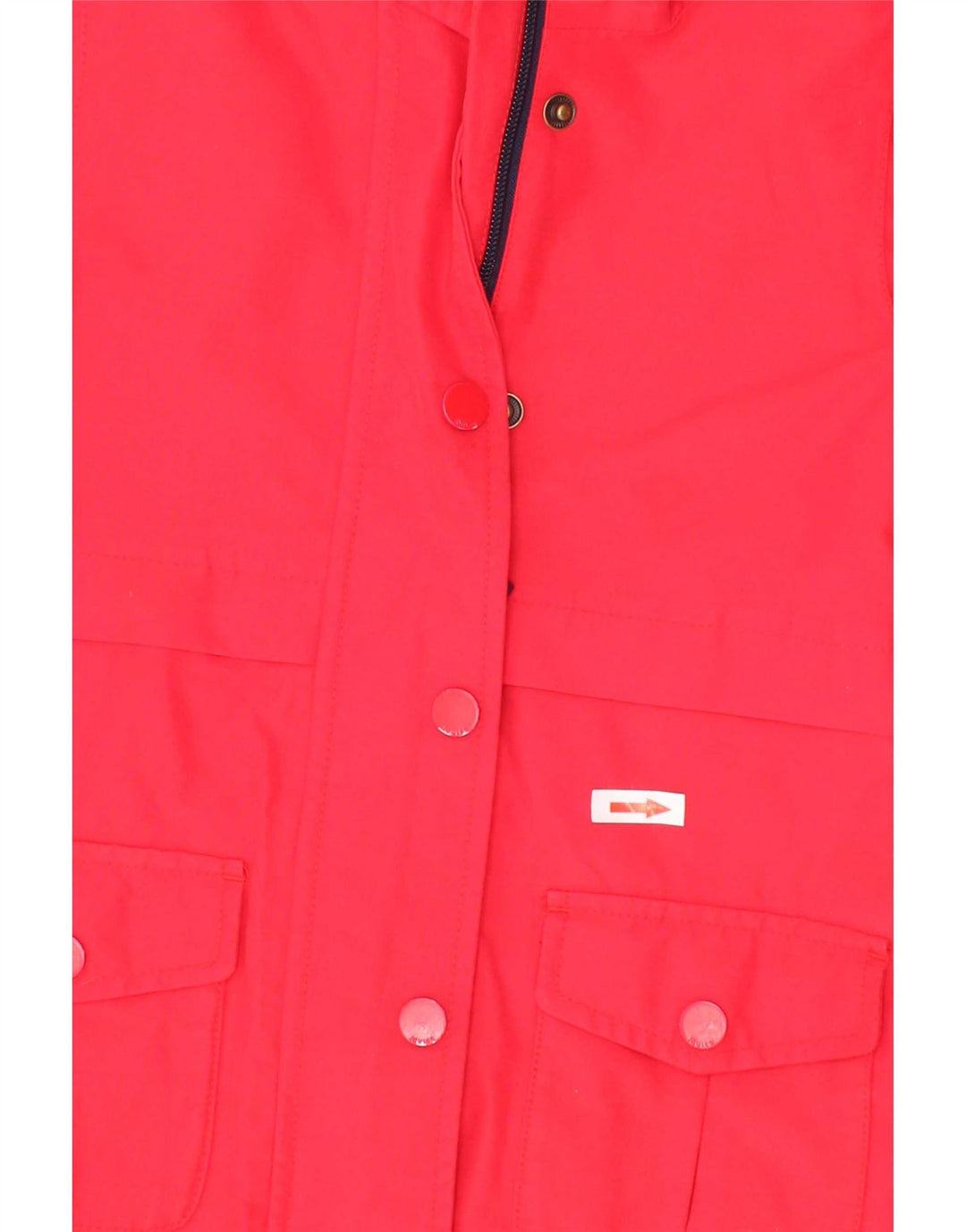 Impermeabile con cappuccio per bambina Joyce 3-4 anni in poliestere rosso