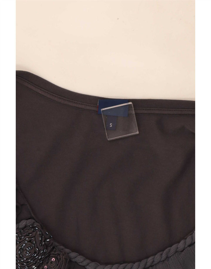Camicetta senza maniche da donna Trussardi UK 10 Small Grigio
