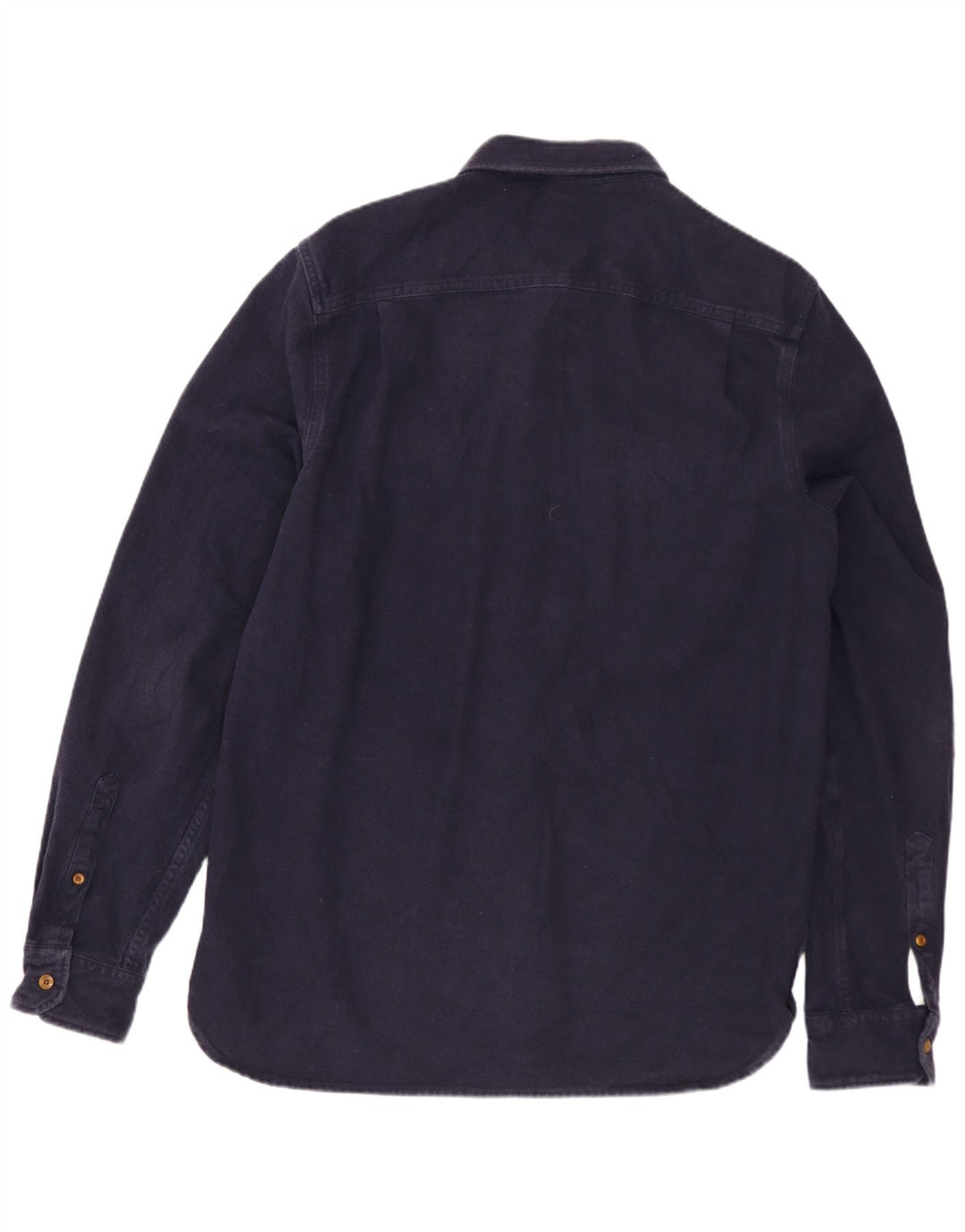 Camicia da uomo in flanella SUPERDRY grande cotone blu navy