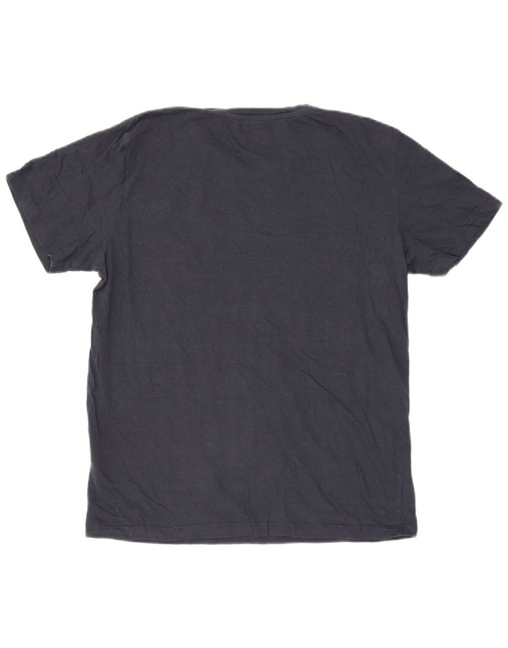 Jack & Jones T-shirt da uomo Top Large in cotone blu navy