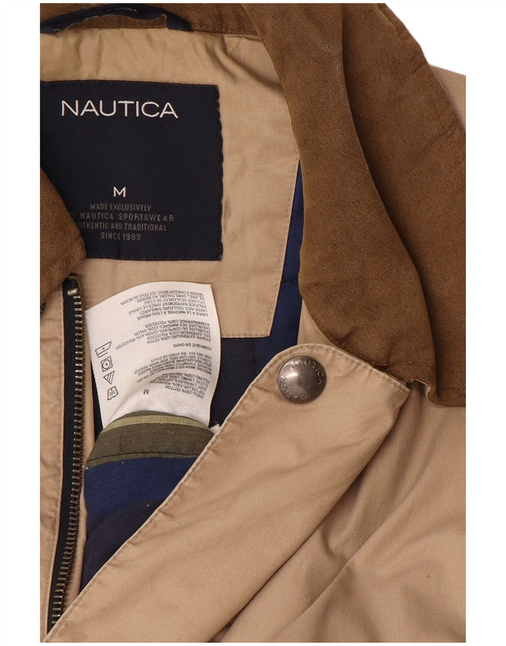 Giacca a vento da uomo Nautica UK 38 Poliestere beige medio