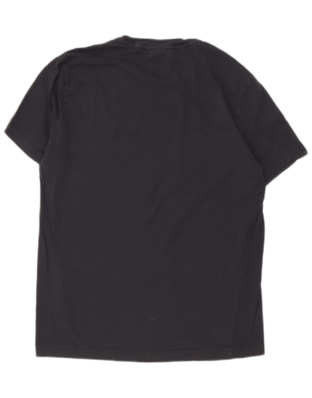 T-shirt grafica da uomo Champion Top in cotone nero medio