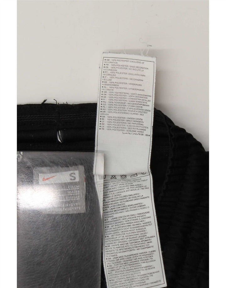 Pantaloncini sportivi Nike da uomo con vestibilità regolare, piccoli, in poliestere nero