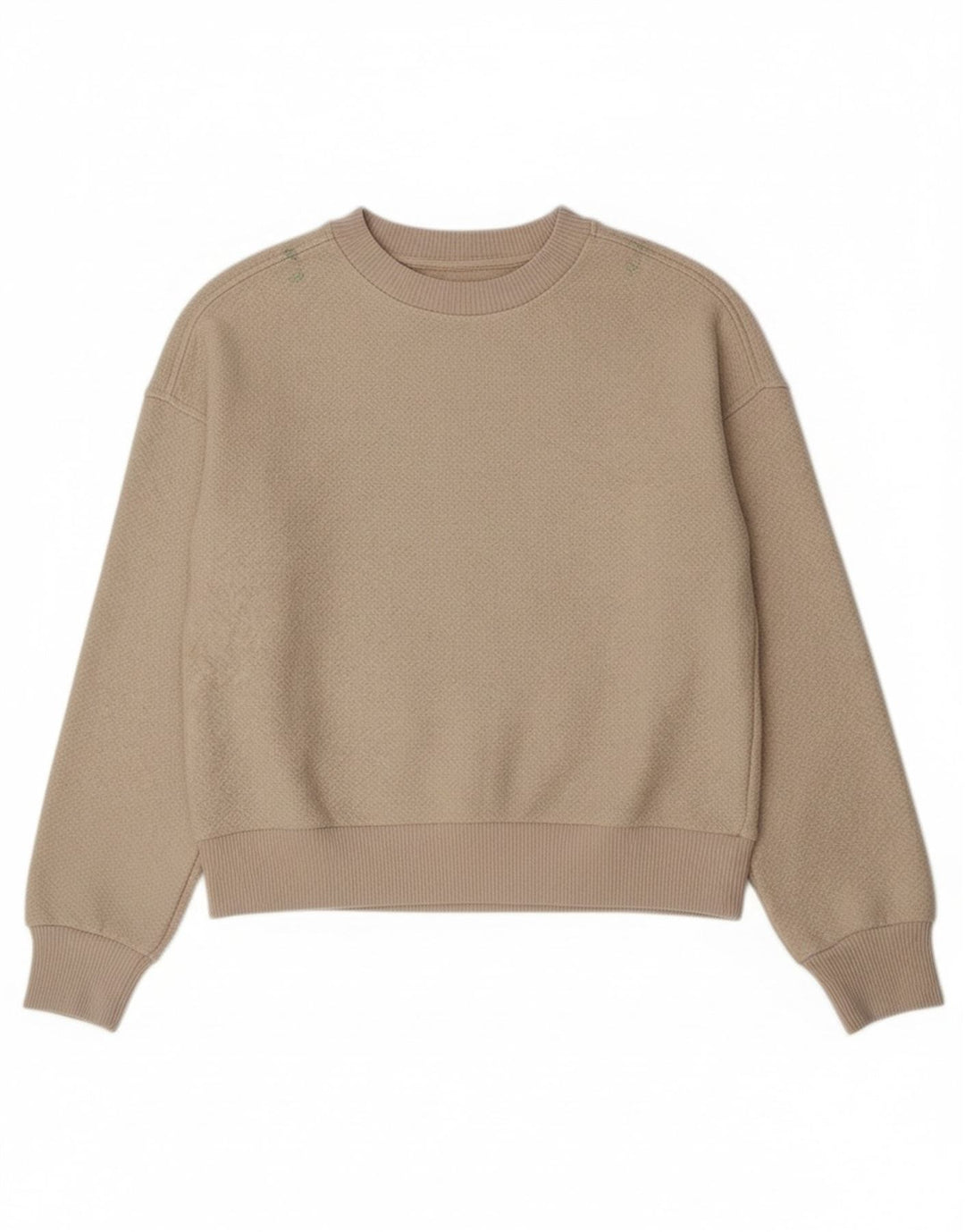 Maglione da donna con scollo a barca Benetton UK 10 Small Off White Classic