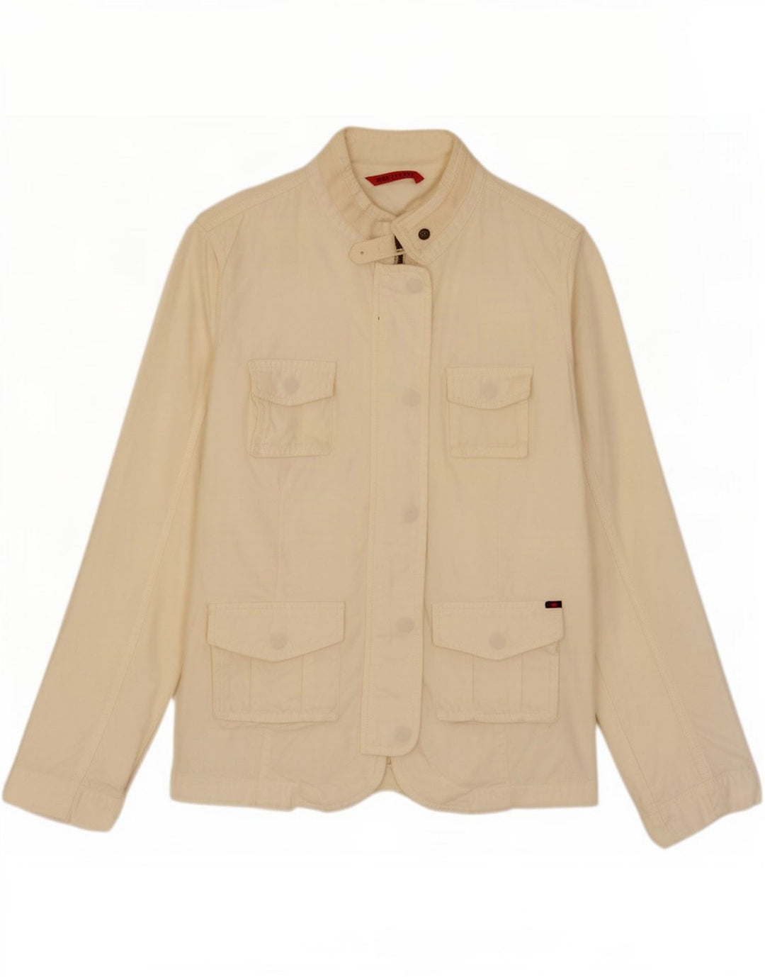 Giacca da donna Kappa Utility UK 14 Large Cotone bianco sporco