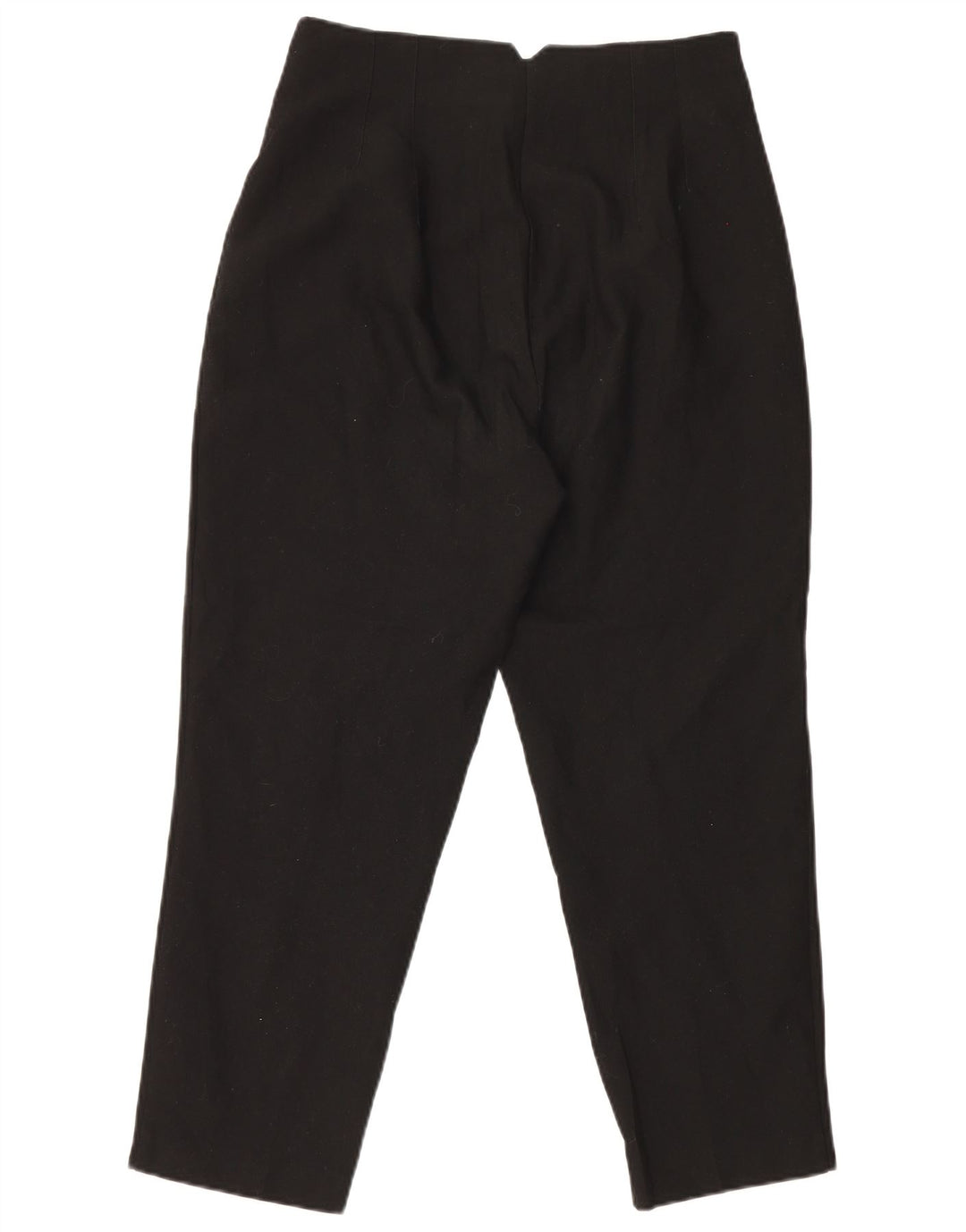 Pantaloni da abito affusolati Zara da donna grandi W30 L27 poliestere nero