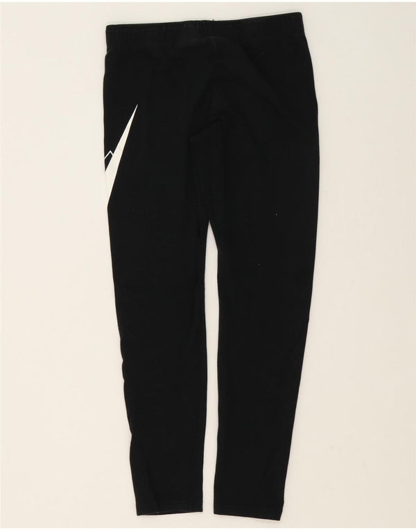 Leggings grafici aderenti Nike per ragazze 13-14 anni XL cotone nero
