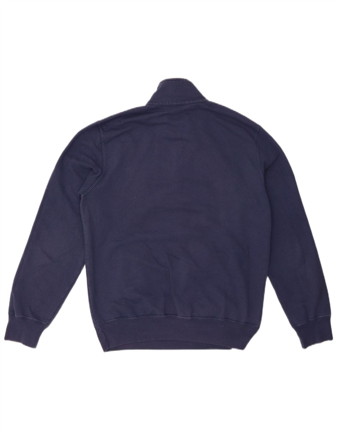 CHAMPION Felpa da uomo con collo con zip, maglione piccolo in poliestere blu navy
