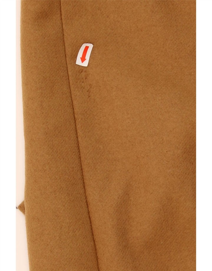 ZARA Womens Overcoat UK 14 Medium Brown Acetate Vintage Zara and Second-Hand Zara from Messina Hembry 