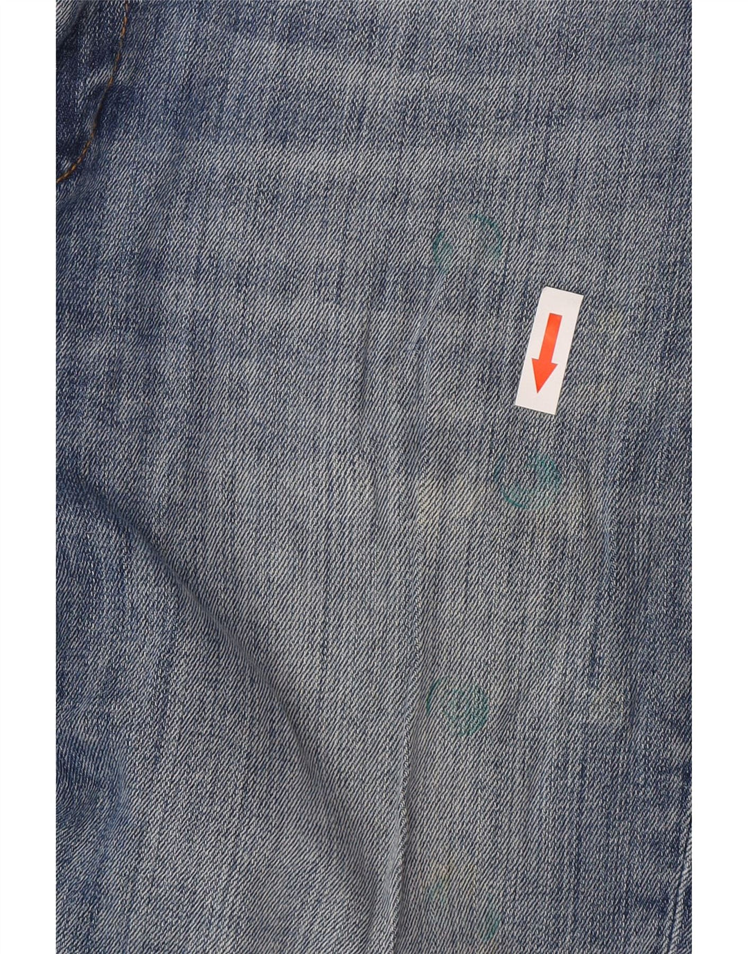 Jeans svasati da donna Zara EU 38 piccoli W28 L32 blu