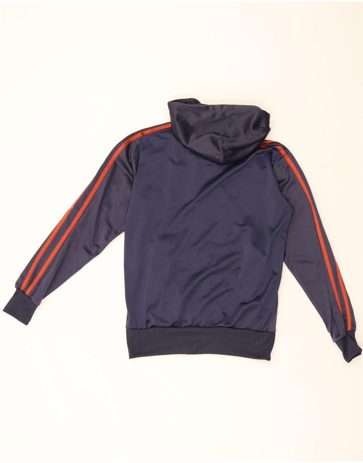 Tuta intera da uomo con cappuccio grafico Leone piccola in poliestere blu navy