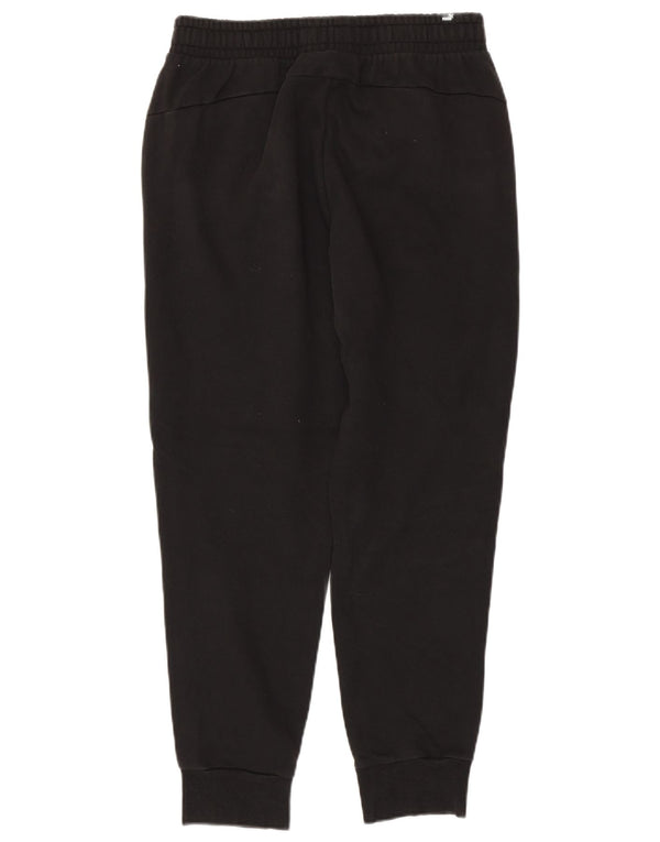 Pantaloni da tuta con grafica PUMA da uomo Joggers medio cotone nero