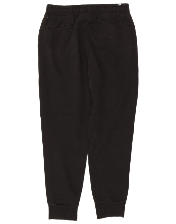 Pantaloni da tuta con grafica PUMA da uomo Joggers medio cotone nero