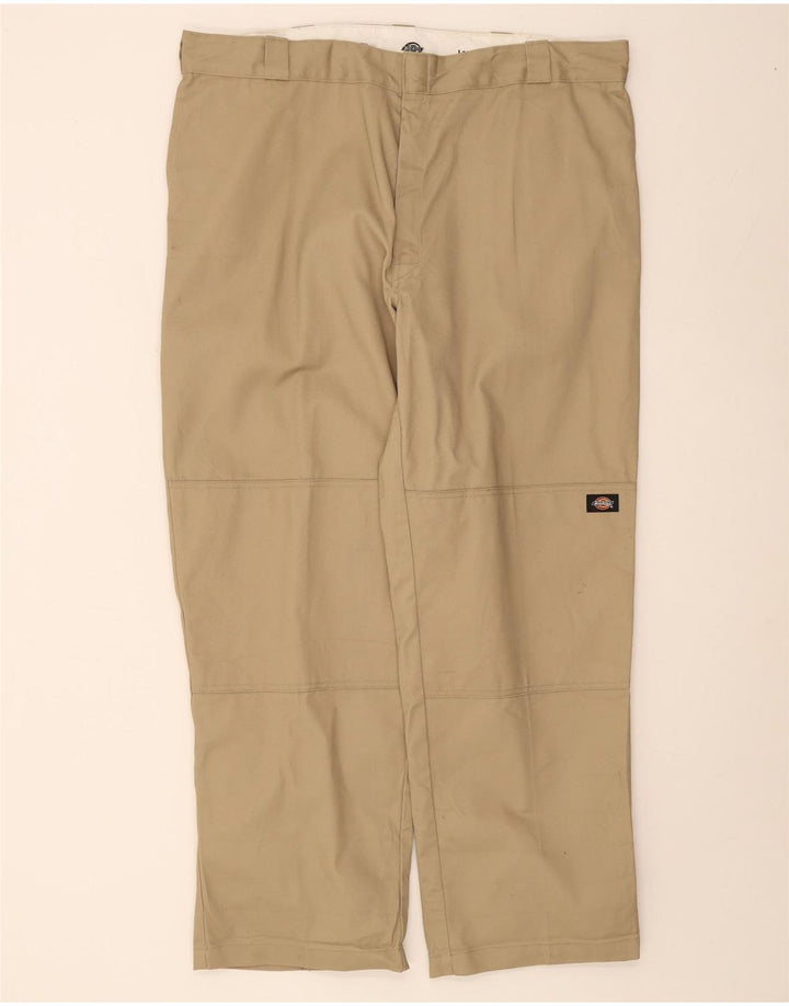 Pantaloni cargo da uomo larghi Dickies W42 L32 poliestere beige