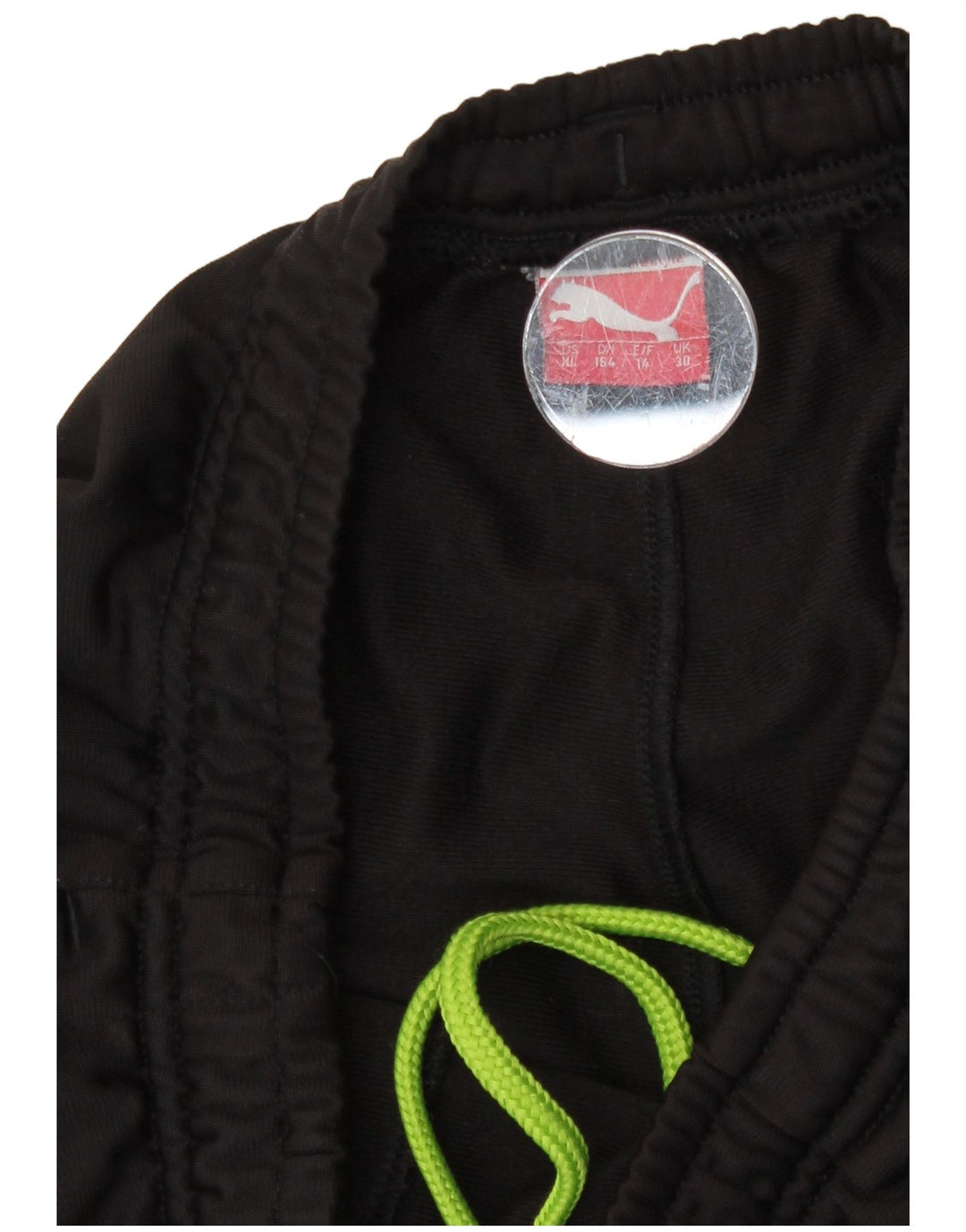 Pantaloni da tuta con grafica Puma da ragazzo, pantaloni da jogging, 13-14 anni, poliestere nero