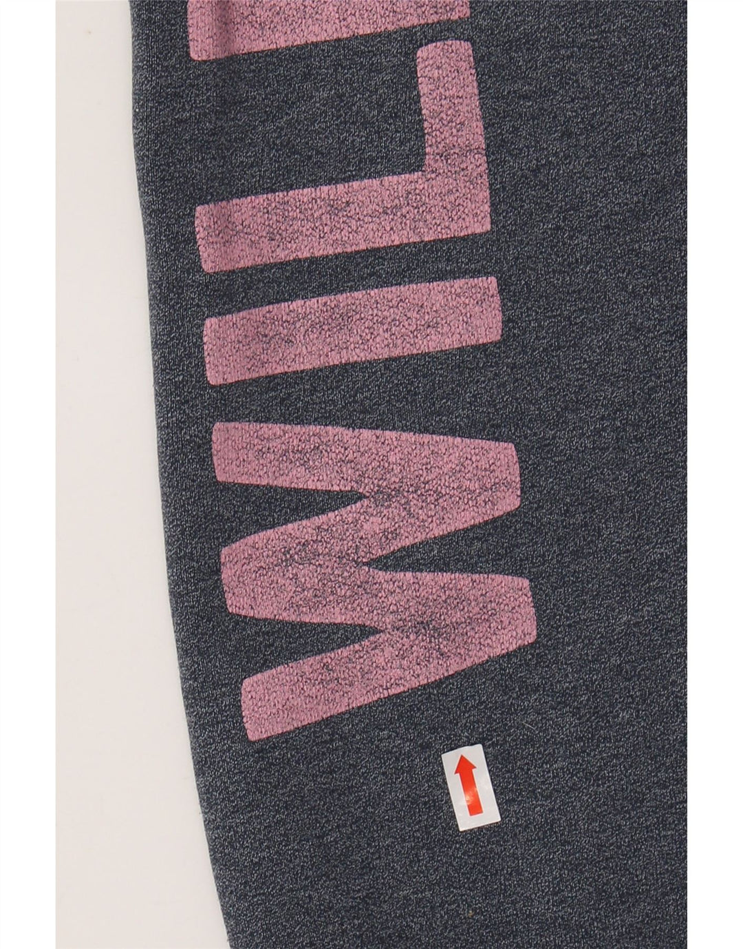 JACK WILLS Pantaloni da tuta con grafica da donna Joggers UK 8 Small Blu navy