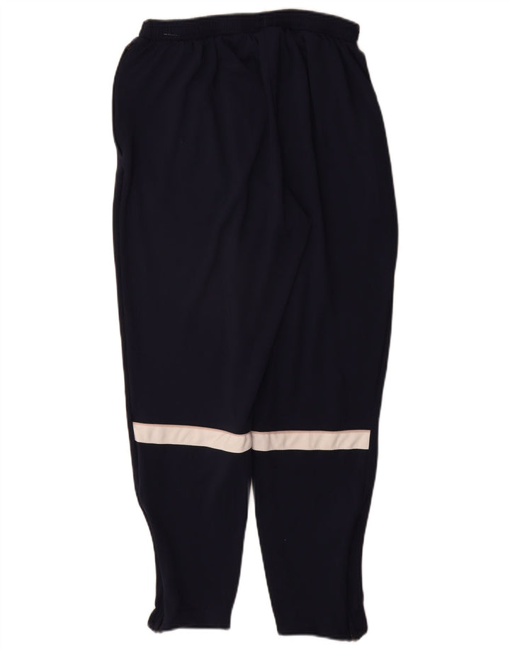 Pantaloni da tuta Nike Dri Fit da uomo XL in poliestere color block blu navy