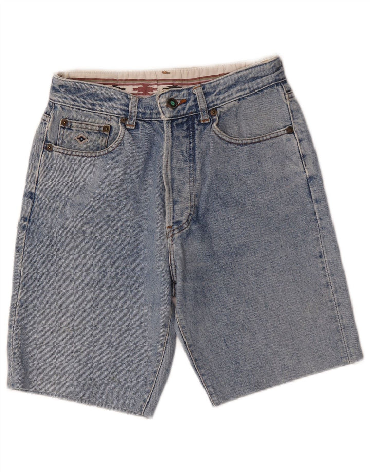 Pantaloncini di jeans vintage da donna W26 piccoli blu