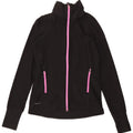 Giacca da tuta da donna Nike Dri Fit Top Jacket UK 12 Medium Nero Poliestere