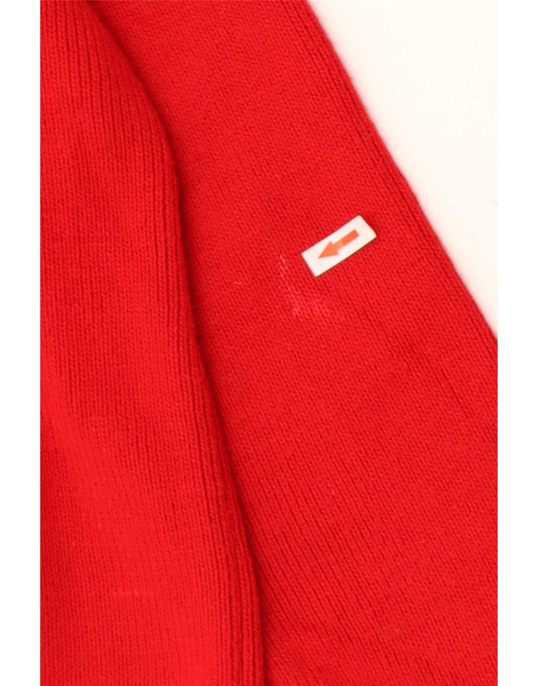 Maglione cardigan oversize da donna Marks & Spencer UK 16 grande acrilico rosso