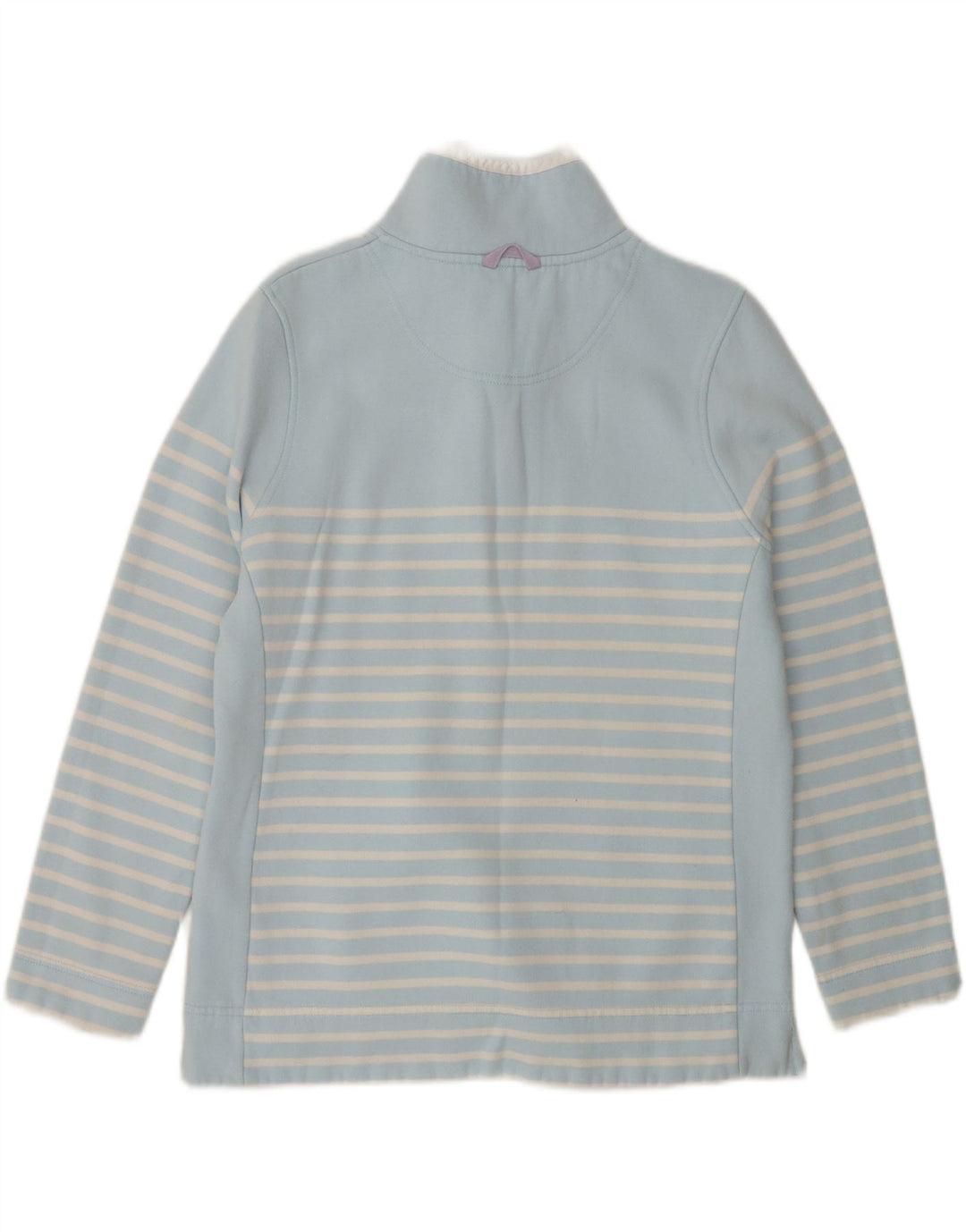 Crew Clothing Felpa da donna Maglione UK 12 Blu medio a righe