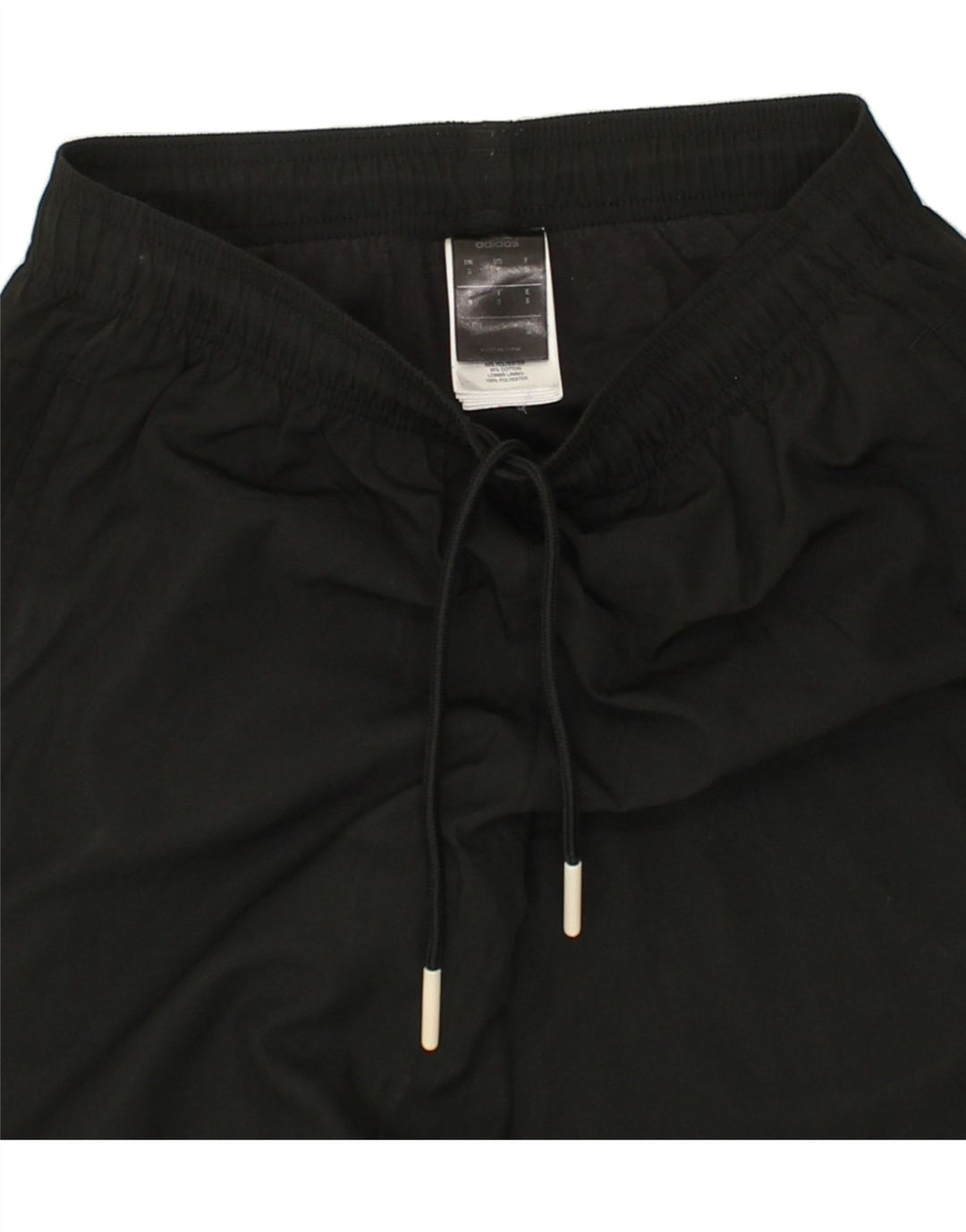 ADIDAS Mens Tracksuit Trousers Small Black Polyester Vintage Adidas and Second-Hand Adidas from Messina Hembry 