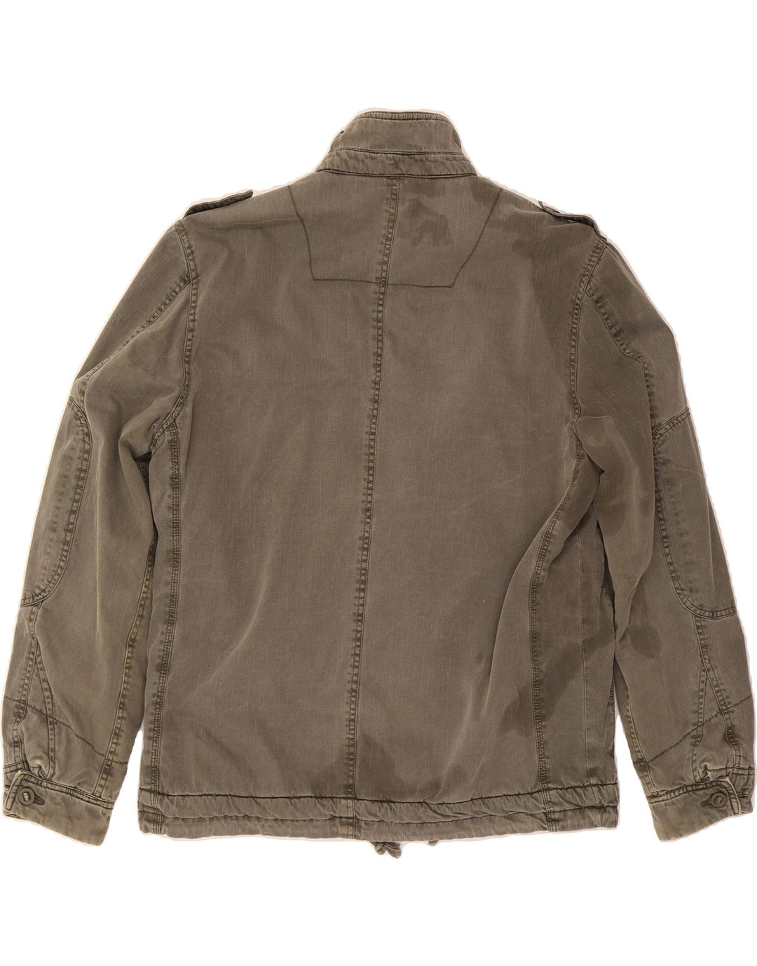 ALPHA INDUSTRIES Mens Military Jacket UK 40 Large Grey Vintage Alpha Industries and Second-Hand Alpha Industries from Messina Hembry 