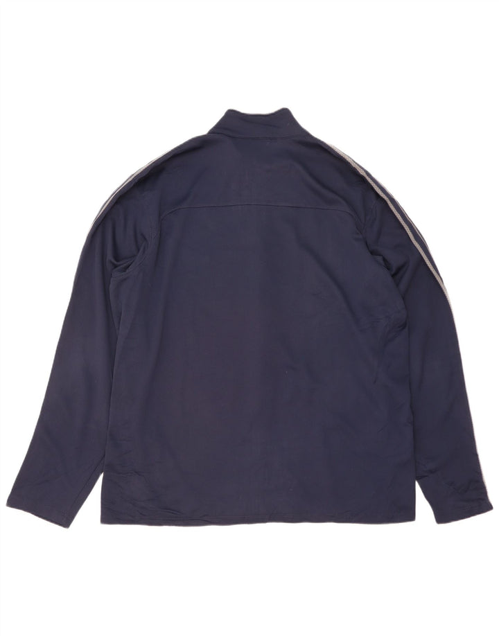 Giacca da tuta da uomo NIKE 2XL Poliestere a righe blu navy