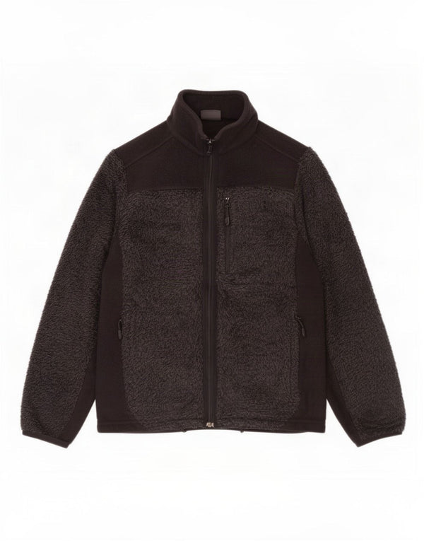 Giacca in pile da uomo Jack Wolfskin UK 38 Small Poliestere nero
