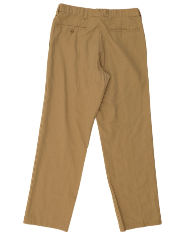 DICKIES Pantaloni chino dritti da uomo W32 L32 Poliestere beige