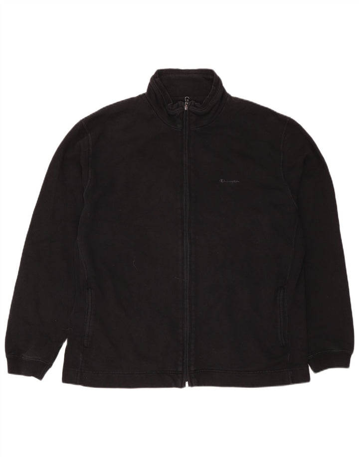Giacca da tuta da uomo Champion XL in cotone nero
