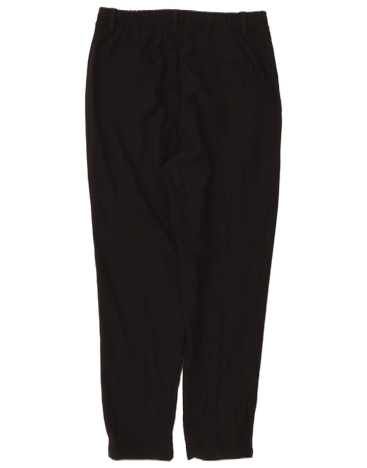 Pantaloni chino affusolati da uomo Zara medi W31 L26 poliestere nero