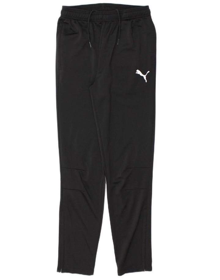 PUMA Mens Tracksuit Trousers Medium  Black Polyester