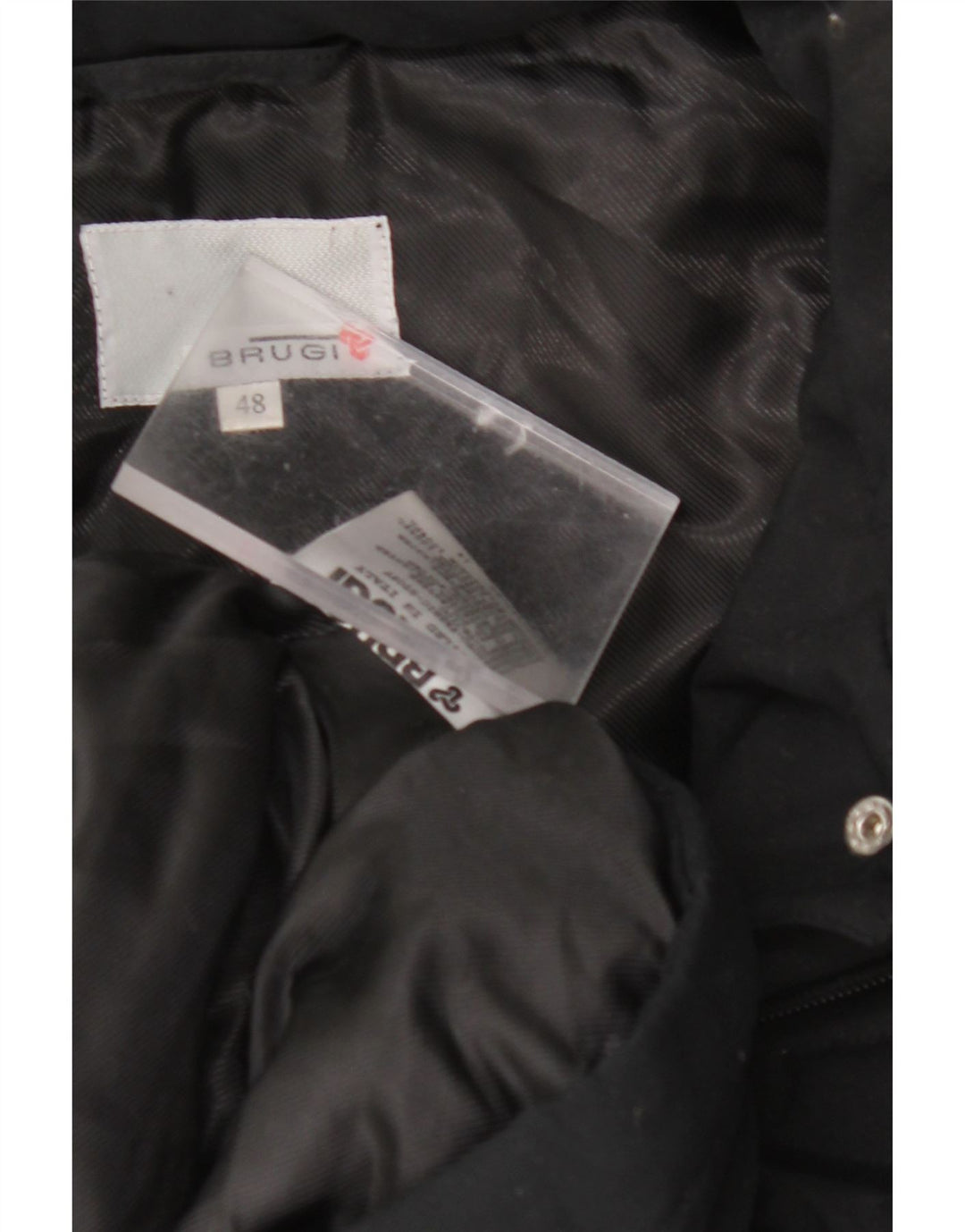 Piumino con cappuccio da donna BRUGI IT 48 XL Poliestere nero