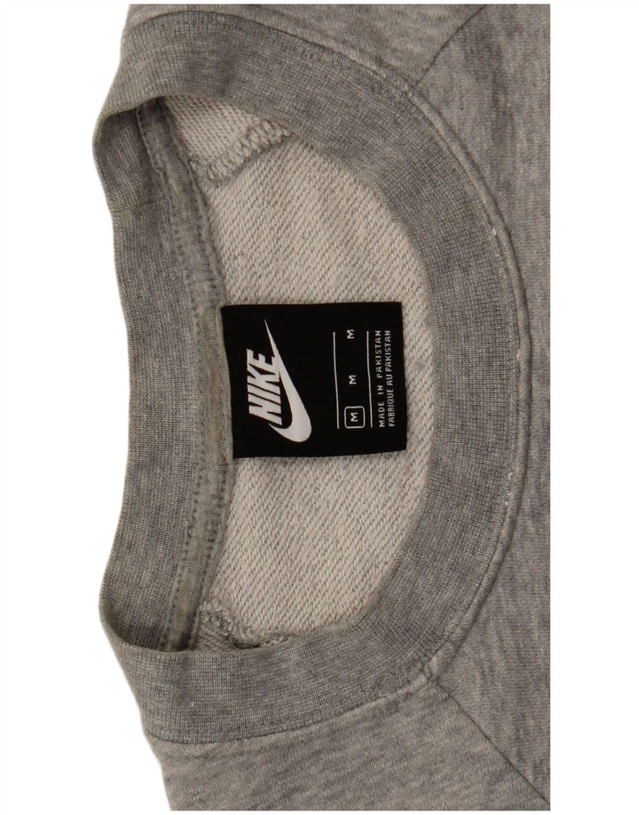Felpa grafica da donna Nike Felpa UK 14 Cotone grigio medio