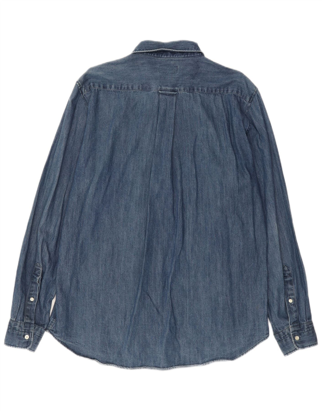 GANT Camicia in denim da uomo XL in cotone blu