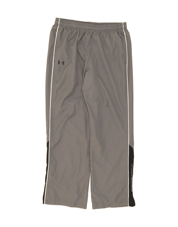 Pantaloni da tuta da uomo UNDER ARMOUR Poliestere color block grigio medio