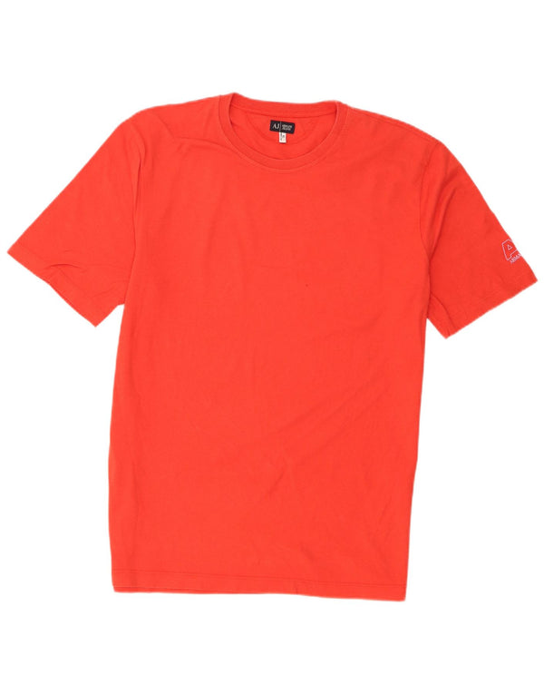 T-shirt da uomo Armani Jeans Top XL in cotone rosso