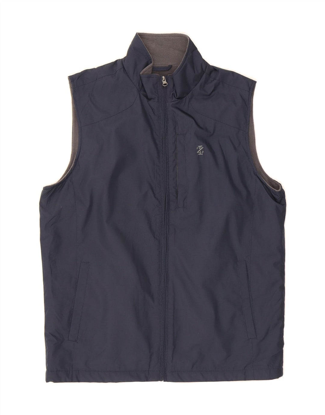 IZOD Mens Gilet UK 36 Small Navy Blue Polyester Vintage Izod and Second-Hand Izod from Messina Hembry 