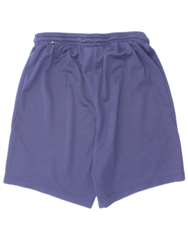 Pantaloncini sportivi Nike da ragazzo Dri Fit 10-11 anni medio blu navy poliestere