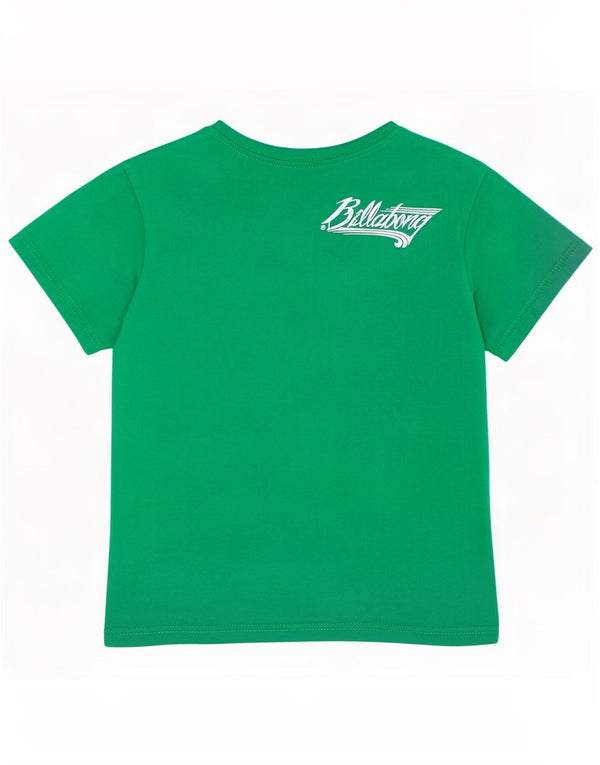 Maglietta grafica da bambino Billabong Top 5-6 anni in cotone verde