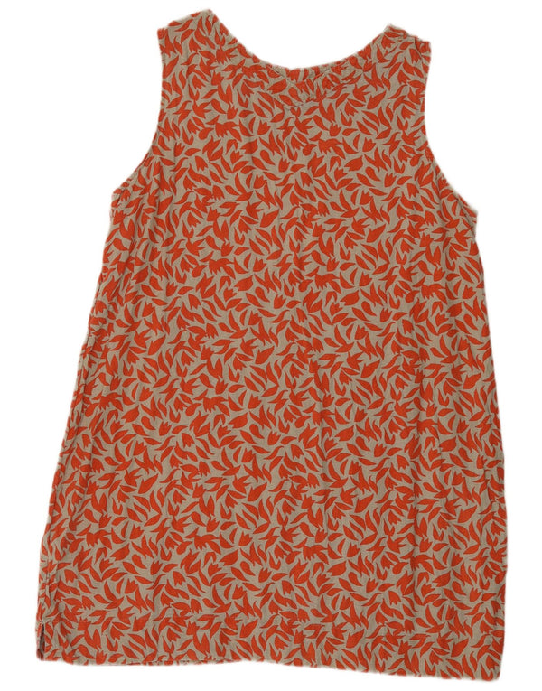 Abito a trapezio senza maniche da donna Marks & Spencer UK 18 XL floreale multicolore