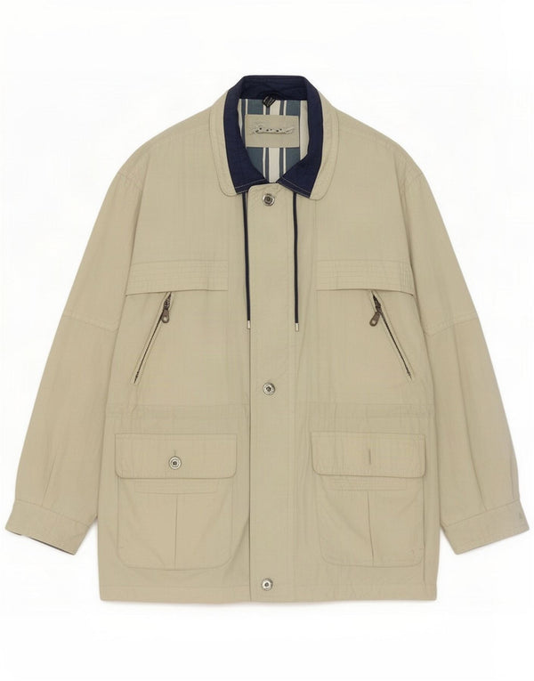 C&A Giacca utility vestibilità ampia da uomo UK 36 Small Beige