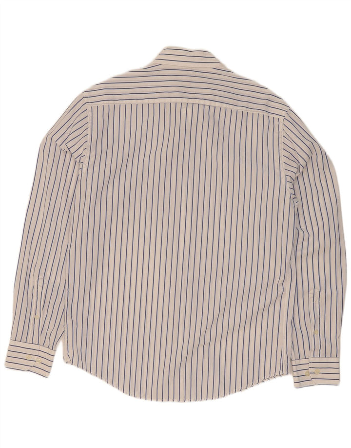 Camicia Uomo Conte of Florence Cotone Gessato Medio Bianco