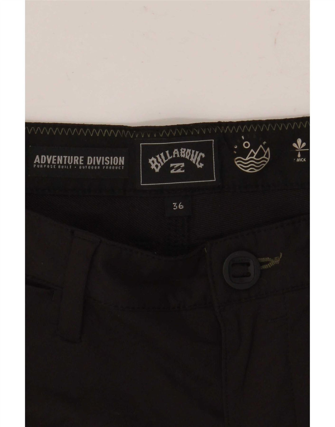 Pantaloncini chino da uomo Billabong grandi neri