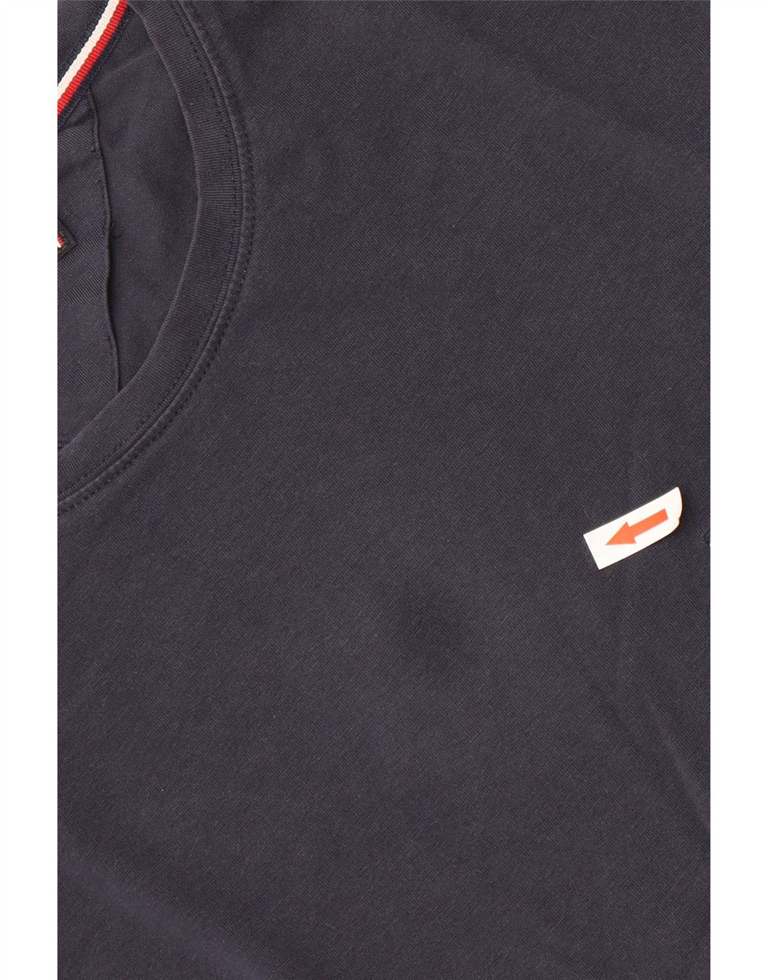T-shirt da uomo Tommy Hilfiger Top Large in cotone blu navy