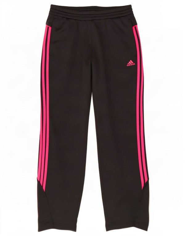 Pantaloni da tuta da donna Adidas UK 8/10 Small Nero Poliestere