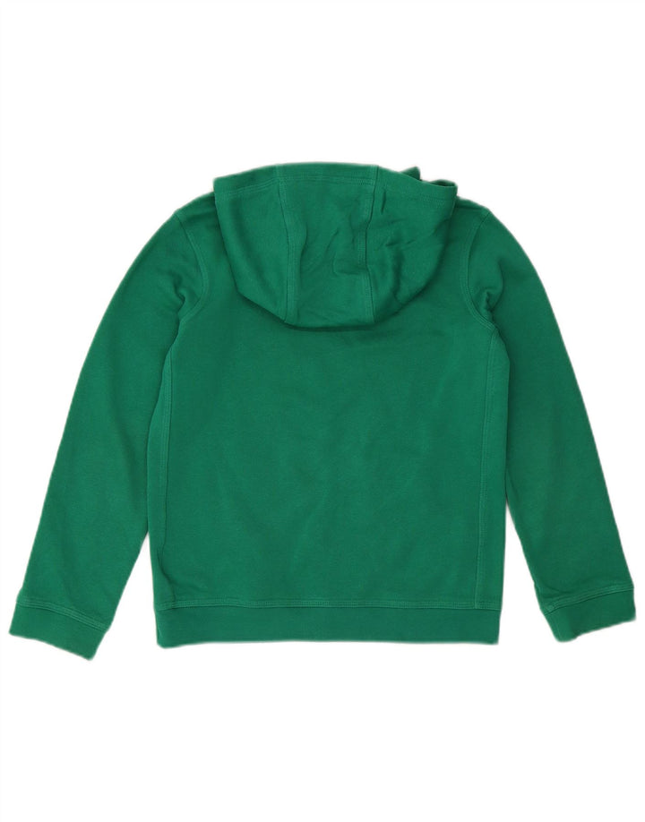 Felpa con cappuccio da ragazzo Nike 10-11 anni in cotone verde medio