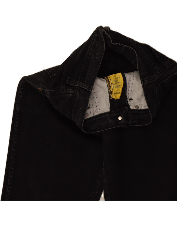 WRANGLER Womens Texas Straight Jeans W27 L30 Grey Cotton Vintage Wrangler and Second-Hand Wrangler from Messina Hembry 