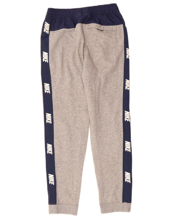 NIKE Pantaloni da tuta da ragazzo Joggers 12-13 anni Large Grigio Colourblock